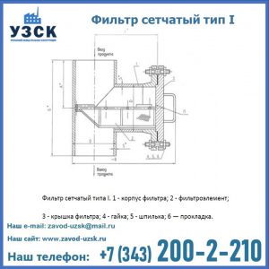 Фильтр сетчатый ФС по Т-ММ-11-2003 в Новочеркасске