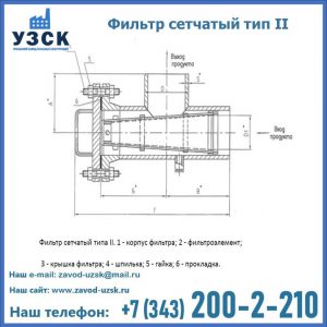 Фильтр сетчатый ФС по Т-ММ-11-2003 в Новочеркасске