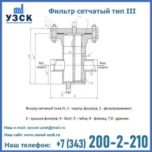 Фильтр сетчатый ФС по Т-ММ-11-2003 в Новочеркасске